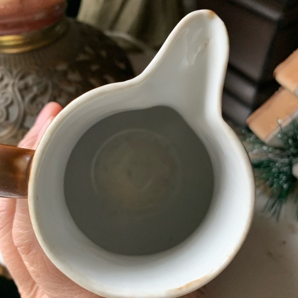 Vintage 1960's  II & PL Vierzoy Pottery Right Handed Creamer/Pitcher - Picture 5 of 6